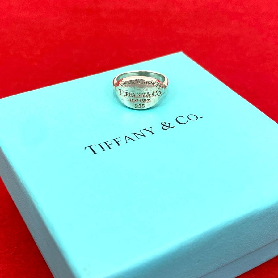 TIFFANY&Co.（ティファニー） 極 美品 リターントゥ オーバル