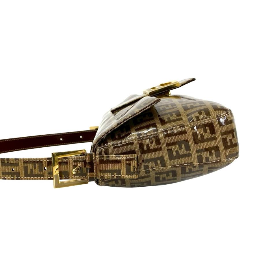 FENDI（フェンディ） 極 美品 袋付 マンマバケット ズッキーノ FF ロゴ