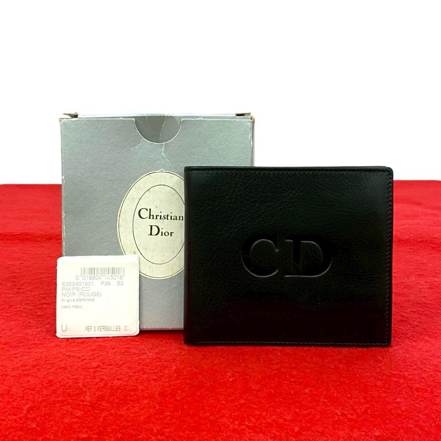 極 美品 保存箱付 Christian Dior ディオール ヴィンテージ CD ロゴ