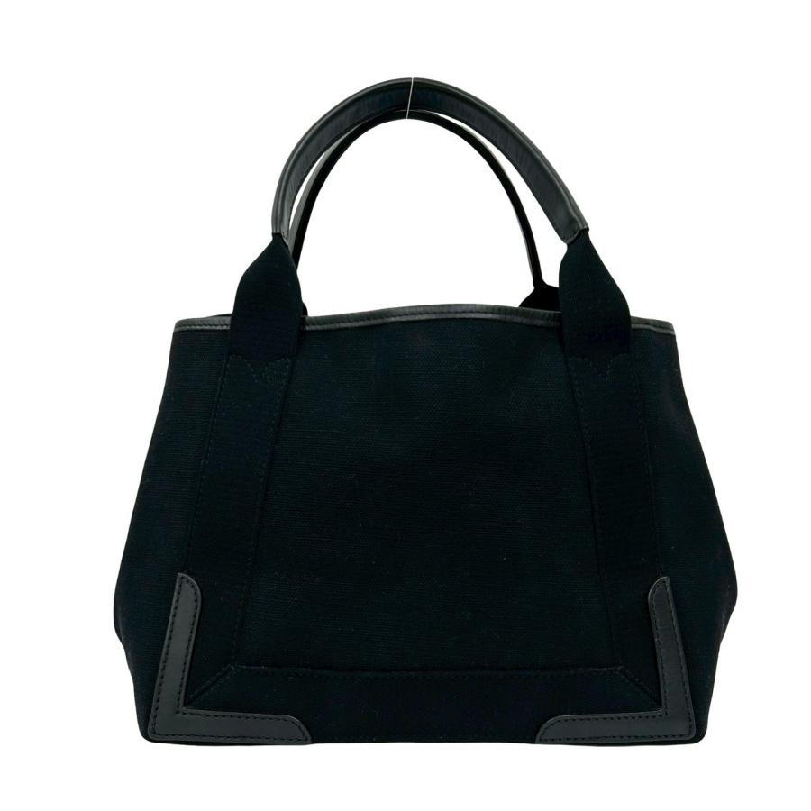 BALENCIAGA（バレンシアガ） 極 美品 ネイビー カバス ロゴ キャンバス