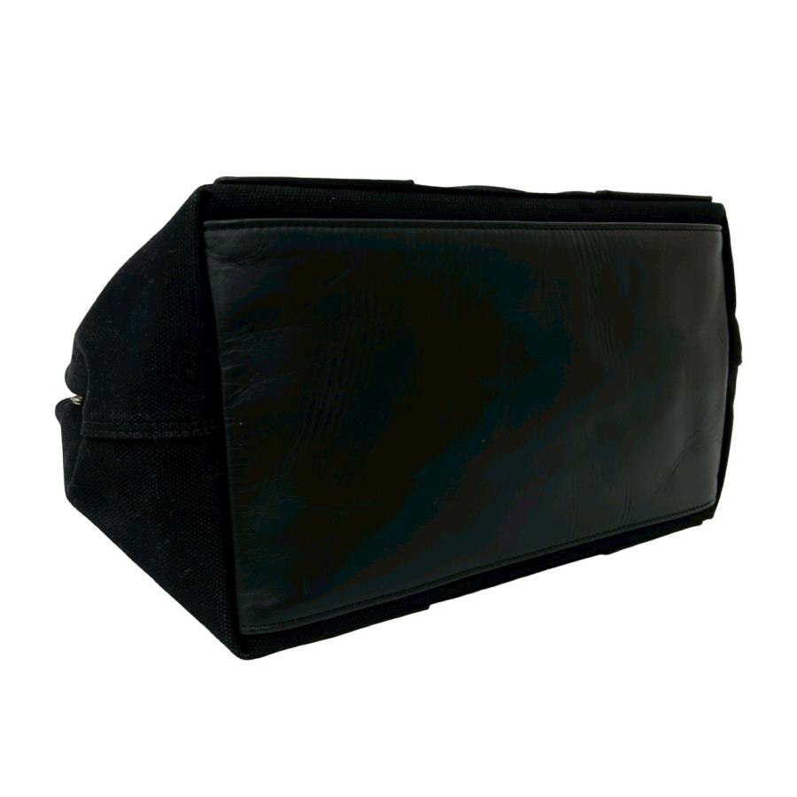 BALENCIAGA（バレンシアガ） 極 美品 ネイビー カバス ロゴ キャンバス