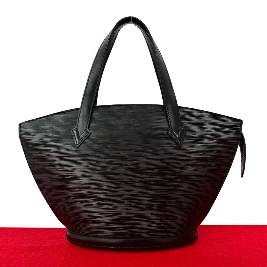 極美品ルイヴィトン エピ トートバッグ ブラック本革ノワール保存袋 LOUIS VUITTON（ルイ・ヴィトン） 極 美品 ヴィンテージ サンジャック