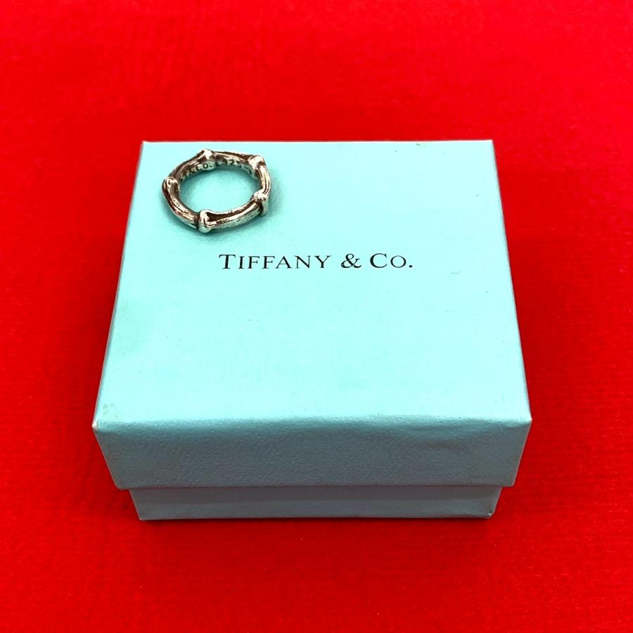 TIFFANY&Co.（ティファニー） 極 美品 バンブー リング シルバー925