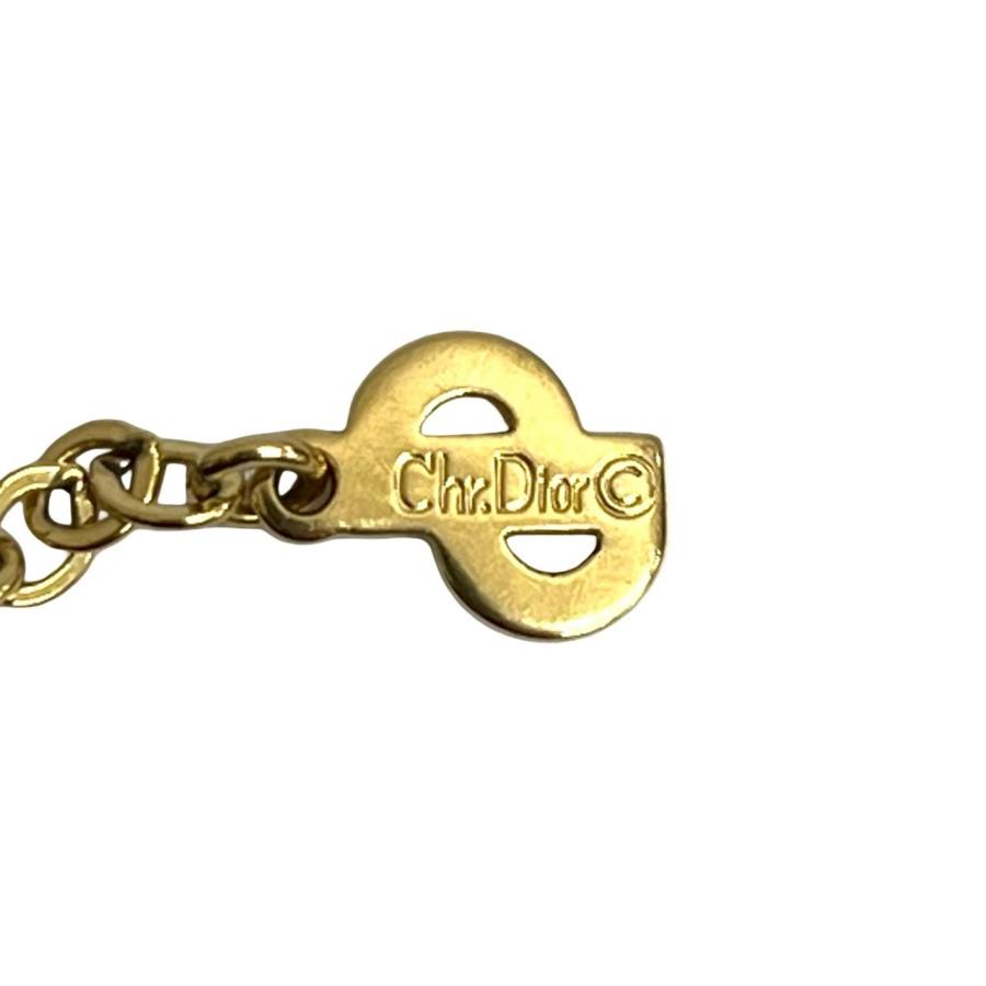 極 美品 Christian Dior ディオール ヴィンテージ CD ロゴ GP チェーン
