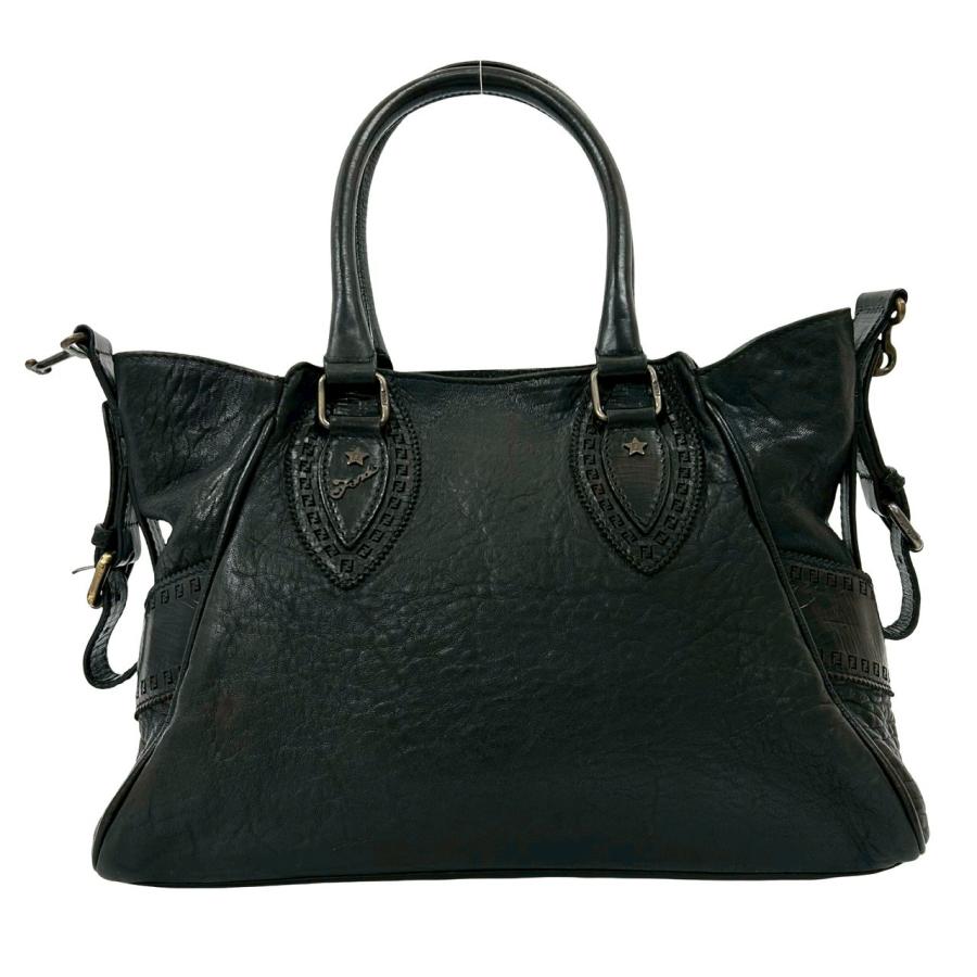 FENDI（フェンディ） 極 美品 希少品 ズッカ FF ロゴ モチーフ 金具