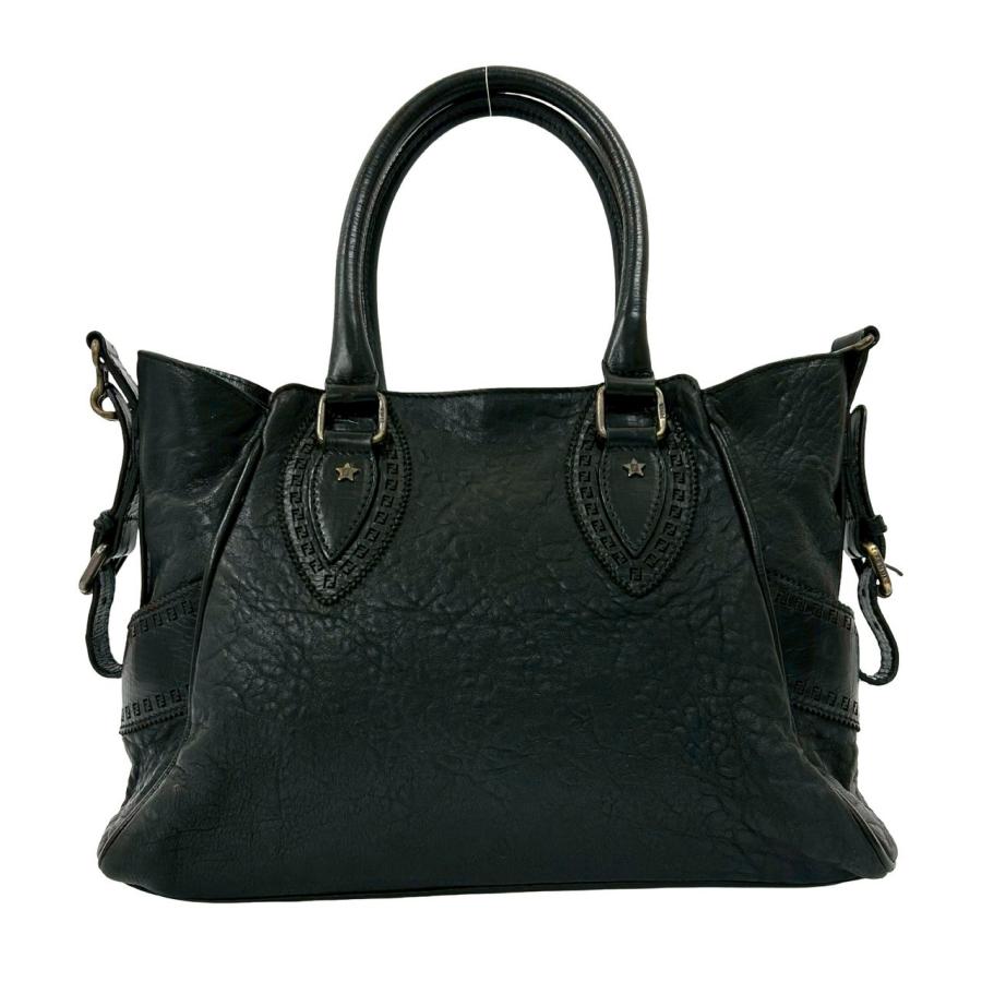 FENDI（フェンディ） 極 美品 希少品 ズッカ FF ロゴ モチーフ 金具