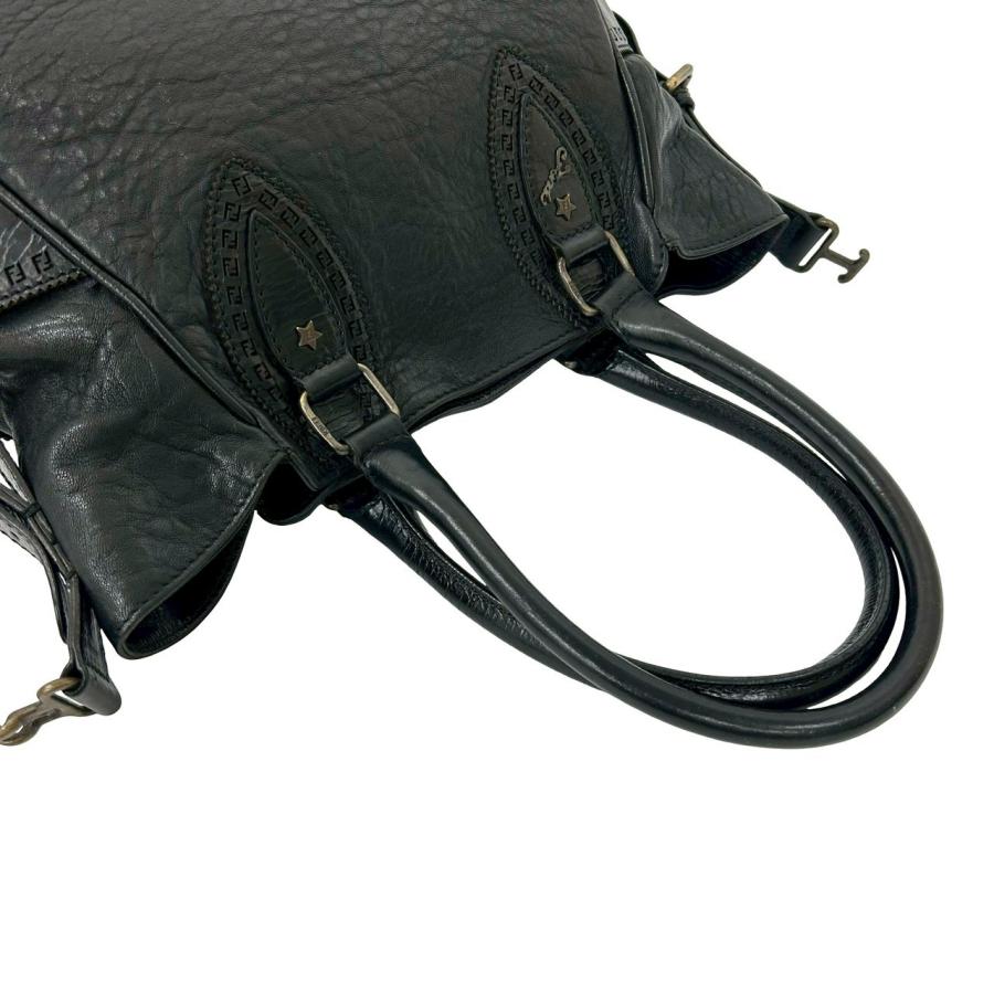 FENDI（フェンディ） 極 美品 希少品 ズッカ FF ロゴ モチーフ 金具