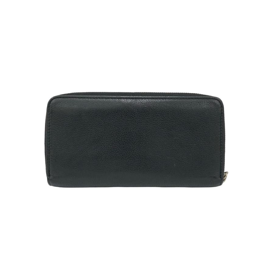 LOUIS VUITTON ブラック　黒　 長財布 LOUIS VUITTON（ルイ・ヴィトン） 極 美品 ジッピー ロックミー レザー