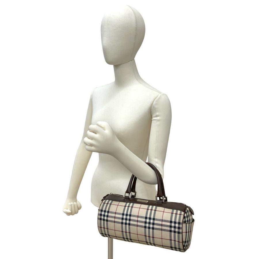 BURBERRY（バーバリー） 極 美品 ノバチェック 柄 ロゴ 金具