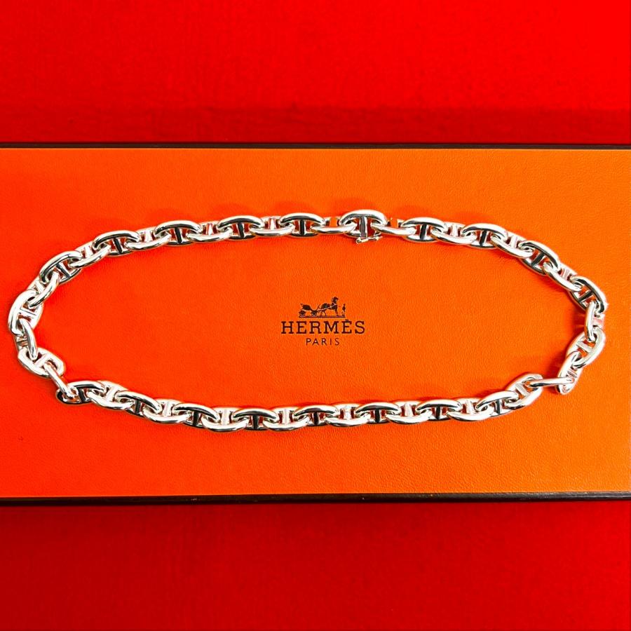 HERMES（エルメス） 極 美品 シェーヌダンクル PM ネックレス 44コマ
