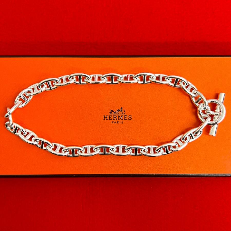 HERMES（エルメス） 極 美品 シェーヌダンクル GM ネックレス 29コマ