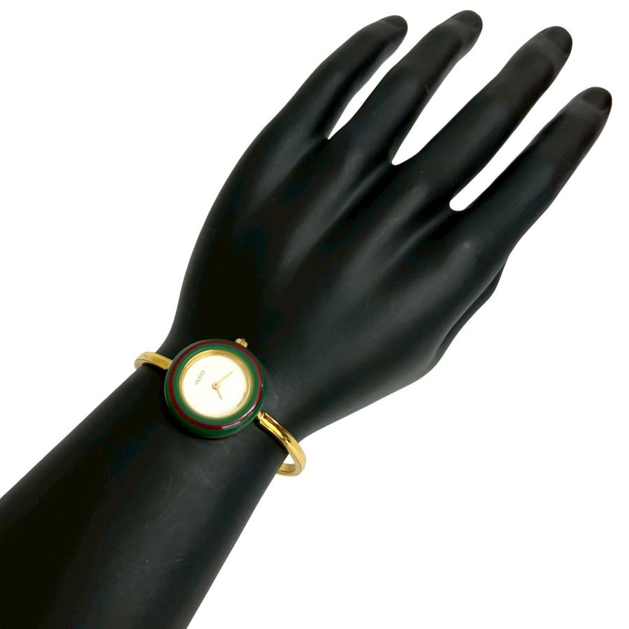 GUCCI（グッチ） 極 美品 稼働品 箱付 チェンジベゼル シェリーライン