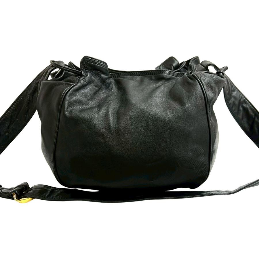 LOEWE（ロエベ） 極 美品 ヴィンテージ アナグラム ロゴ ナッパ