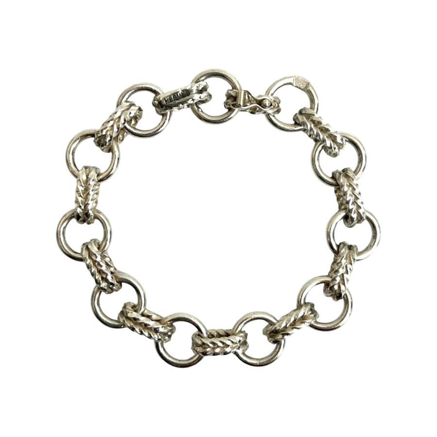 HERMES シルバーチェーンブレスレット HERMES（エルメス） 極 美品 希少品 ヴィンテージ 60s シルバー800