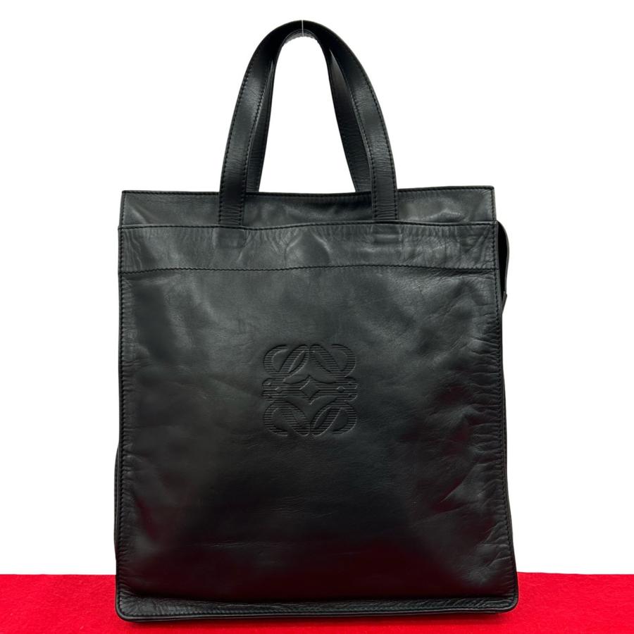 LOEWE（ロエベ） 極 美品 希少品 ヴィンテージ アナグラム ロゴ 刻印 