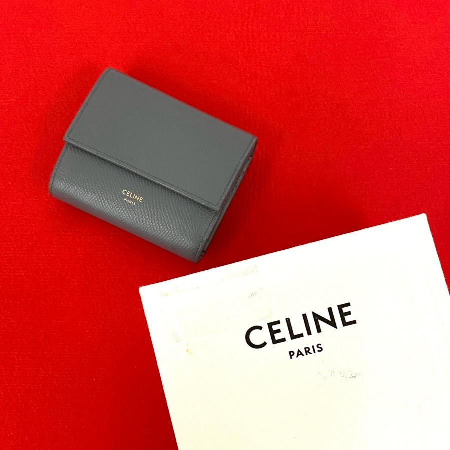 CELINE（セリーヌ） 極 美品 箱付き スモール トリフォールド