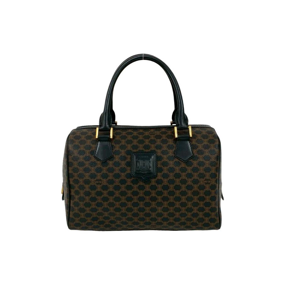 CELINE（セリーヌ） 極 美品 ヴィンテージ マカダム ブラゾン ロゴ 柄