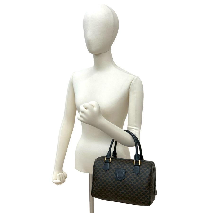 CELINE（セリーヌ） 極 美品 ヴィンテージ マカダム ブラゾン ロゴ 柄