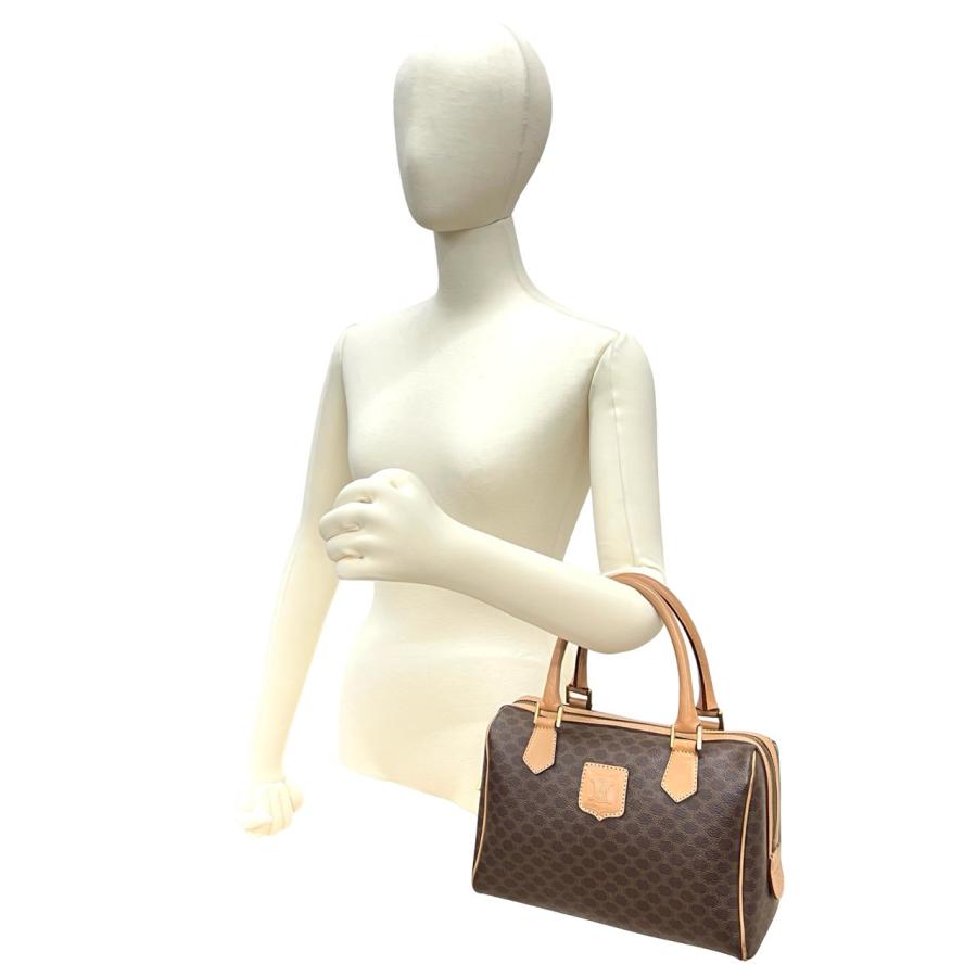 CELINE（セリーヌ） 極 美品 ヴィンテージ マカダム ブラゾン ロゴ 柄