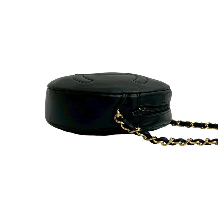 CHANELシャネル チェーン ショルダーバッグ ブラック シール有 CHANEL（シャネル） 極 美品 シール有 0番台 マトラッセ ココマーク
