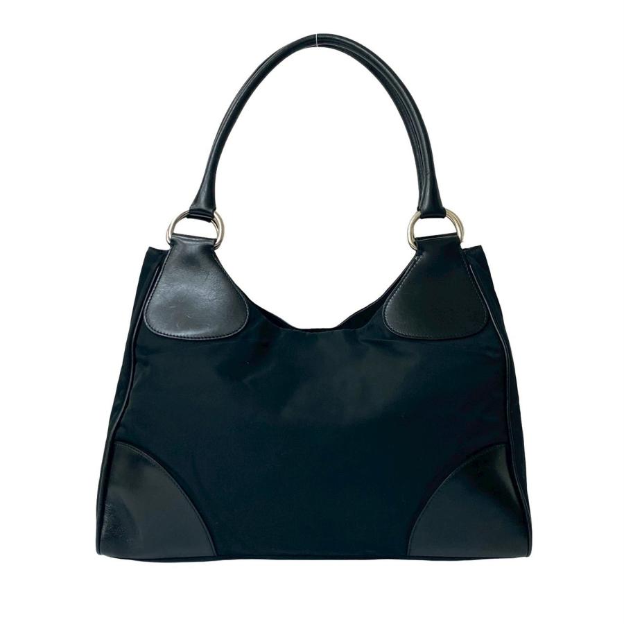 PRADA（プラダ） 極 美品 保存袋付き 三角ロゴ 金具 プレート ナイロン