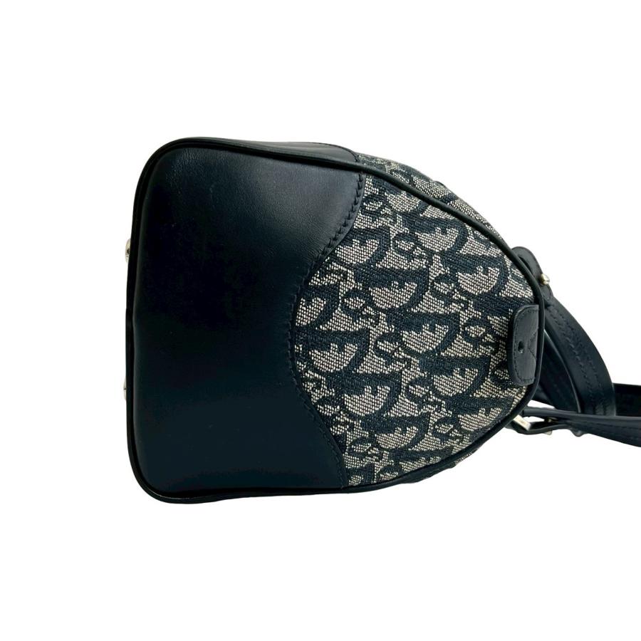 極 美品 鍵付き Christian Dior ディオール トロッター柄 キャンバス