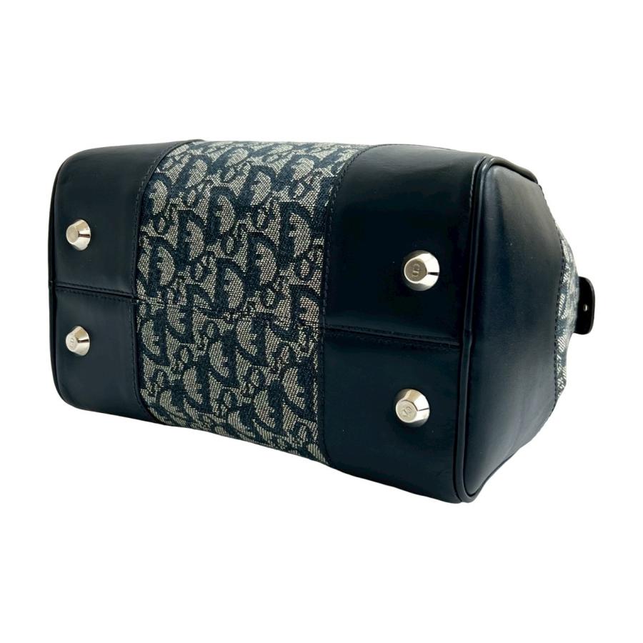 極 美品 鍵付き Christian Dior ディオール トロッター柄 キャンバス