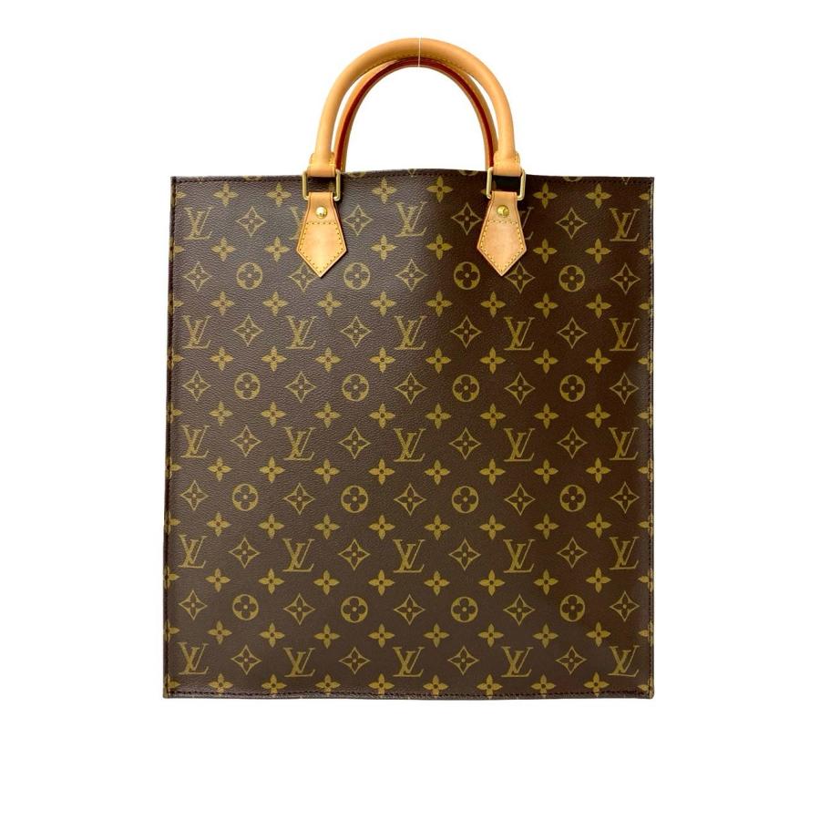 ルイヴィトン　サックプラ　モノグラム　ハンドバッグ　トートバッグ　PVCレザー LOUIS VUITTON（ルイ・ヴィトン） ほぼ未使用 サックプラ モノグラム