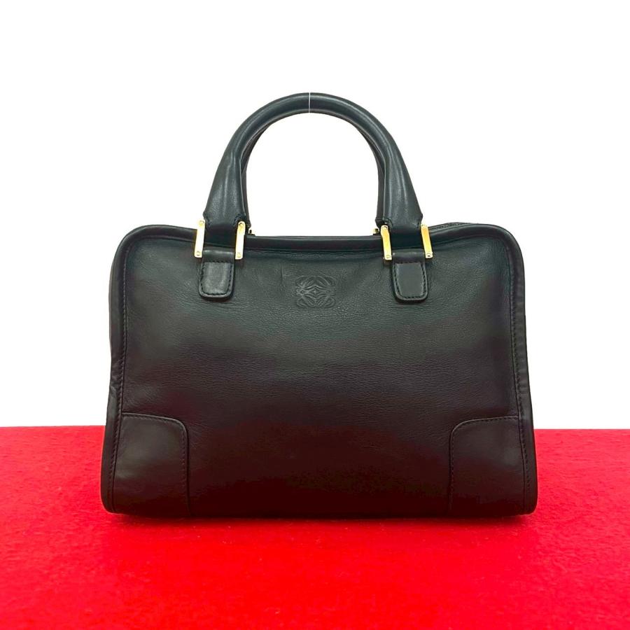 LOEWE（ロエベ） 極 美品 アマソナ 28 アナグラム ロゴ レザー 本革 