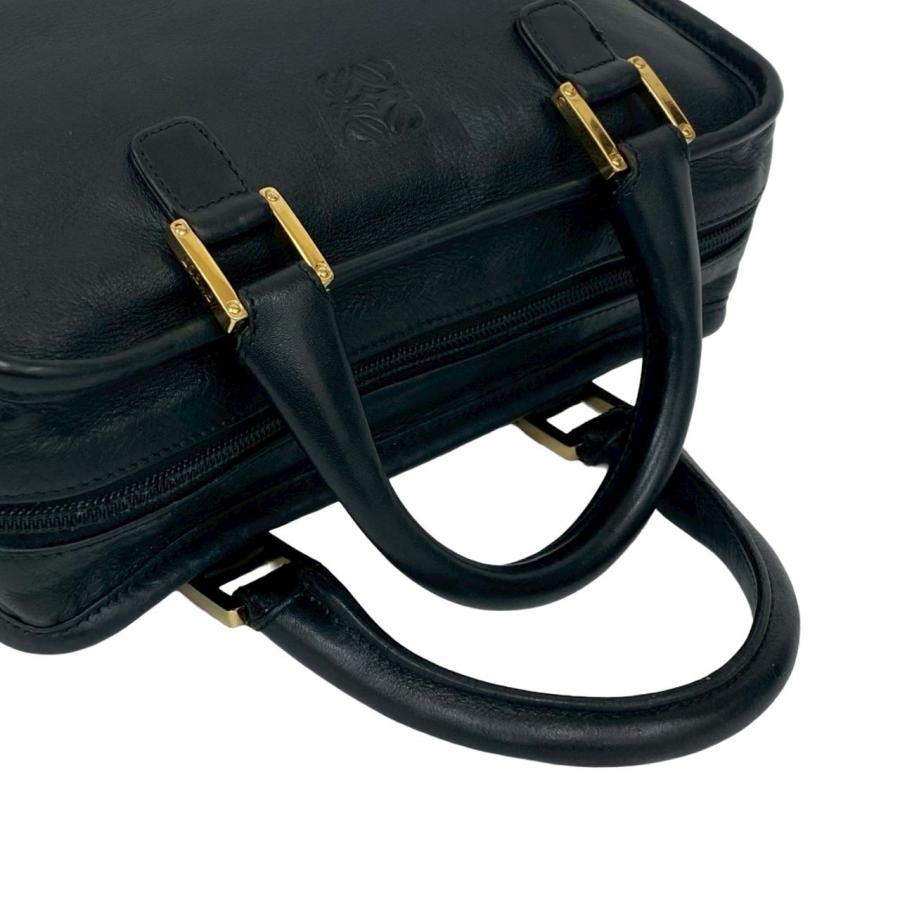 LOEWE（ロエベ） 極 美品 アマソナ 28 アナグラム ロゴ レザー 本革