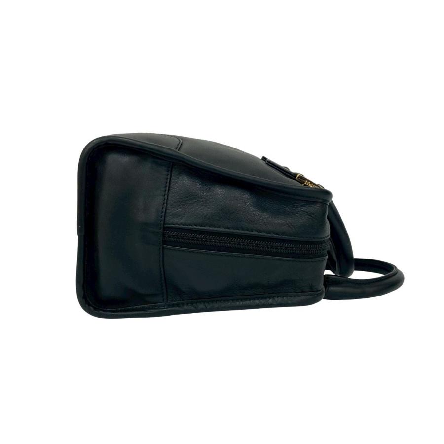 LOEWE（ロエベ） 極 美品 アマソナ 28 アナグラム ロゴ レザー 本革