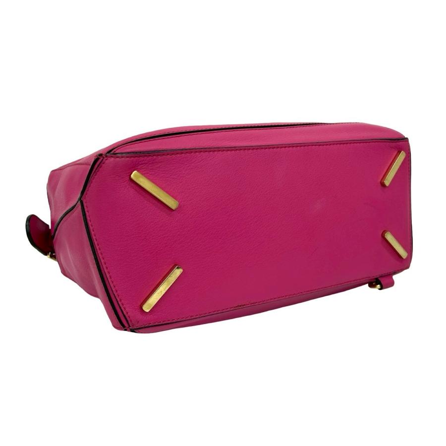 LOEWE（ロエベ） 極 美品 パズルバッグ アナグラム ロゴ レザー 本革