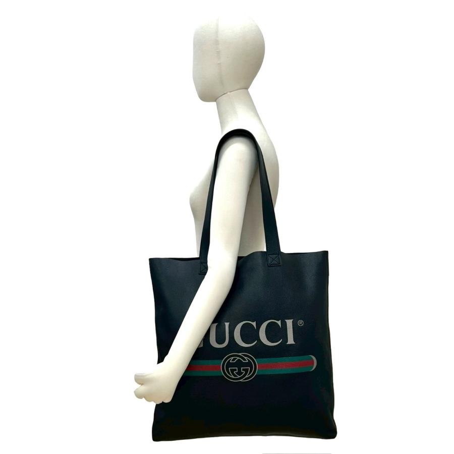 GUCCI（グッチ） 極 美品 シェリーライン GG ロゴ レザー 本革 ラージ