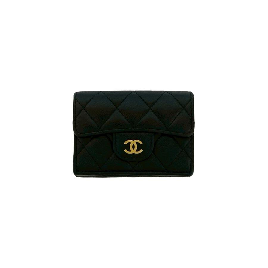 CHANEL（シャネル） 極 美品 シール有 マトラッセ ココマーク キャビア 