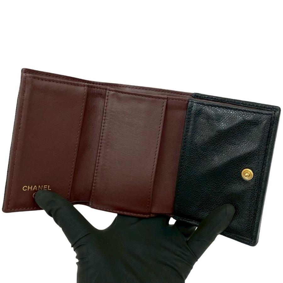 CHANEL（シャネル） 極 美品 シール有 マトラッセ ココマーク キャビア