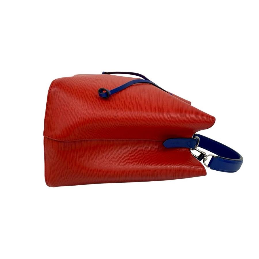 ほぼ未使用 LOUIS VUITTON ルイヴィトン ネオノエ MM エピ レザー 本革 2way ハンドバッグ ショルダーバッグ レッド ブルー 24399 LOUIS VUITTON（ルイ・ヴィトン） ほぼ未使用 ネオノエ MM エピ レザー