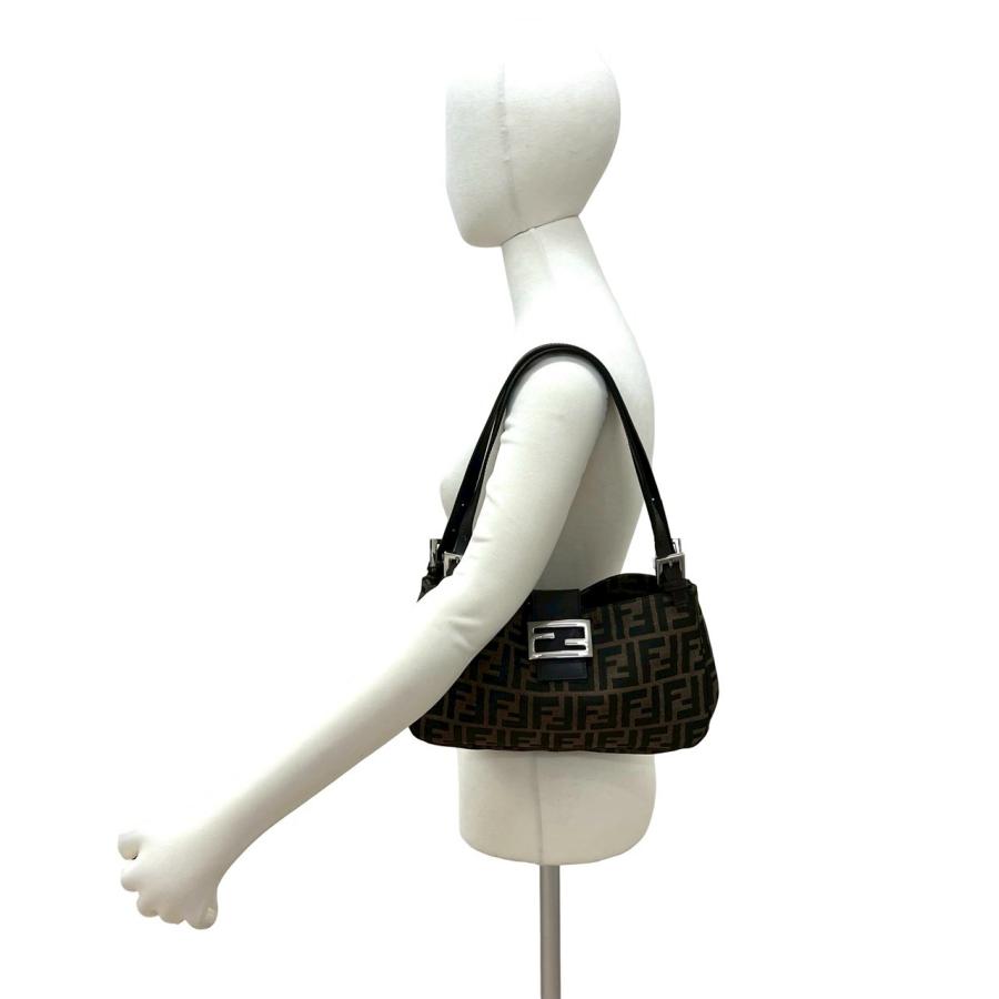 FENDI（フェンディ） 極 美品 マンマバケット ズッカ FF レザー 本革 