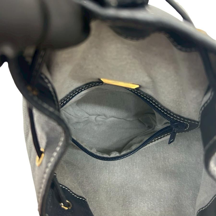 LOEWE（ロエベ） 極 美品 ヴィンテージ アナグラム 型押し ロゴ レザー