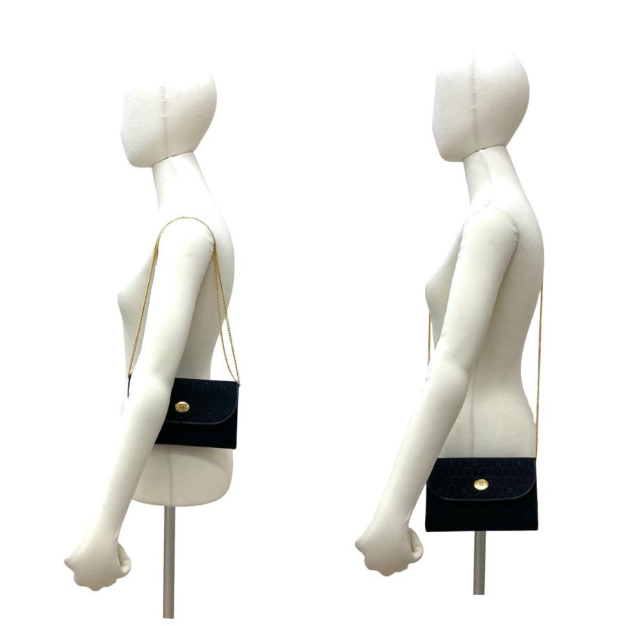 極 美品 Christian Dior ディオール ヴィンテージ ハニカム 柄 ロゴ 