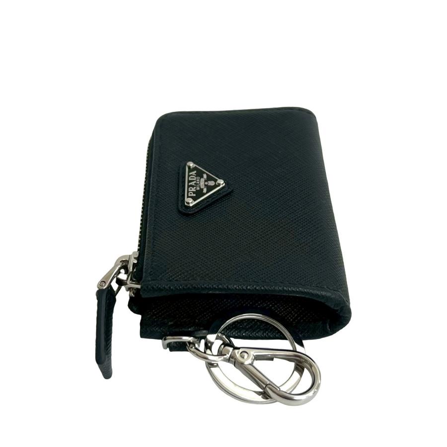 PRADA（プラダ） 未使用保管品 箱付き 三角ロゴ 金具 サフィアーノ