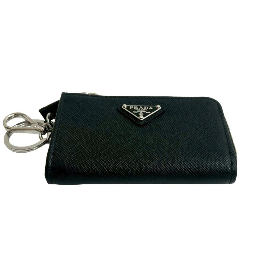 PRADA（プラダ） 未使用保管品 箱付き 三角ロゴ 金具 サフィアーノ