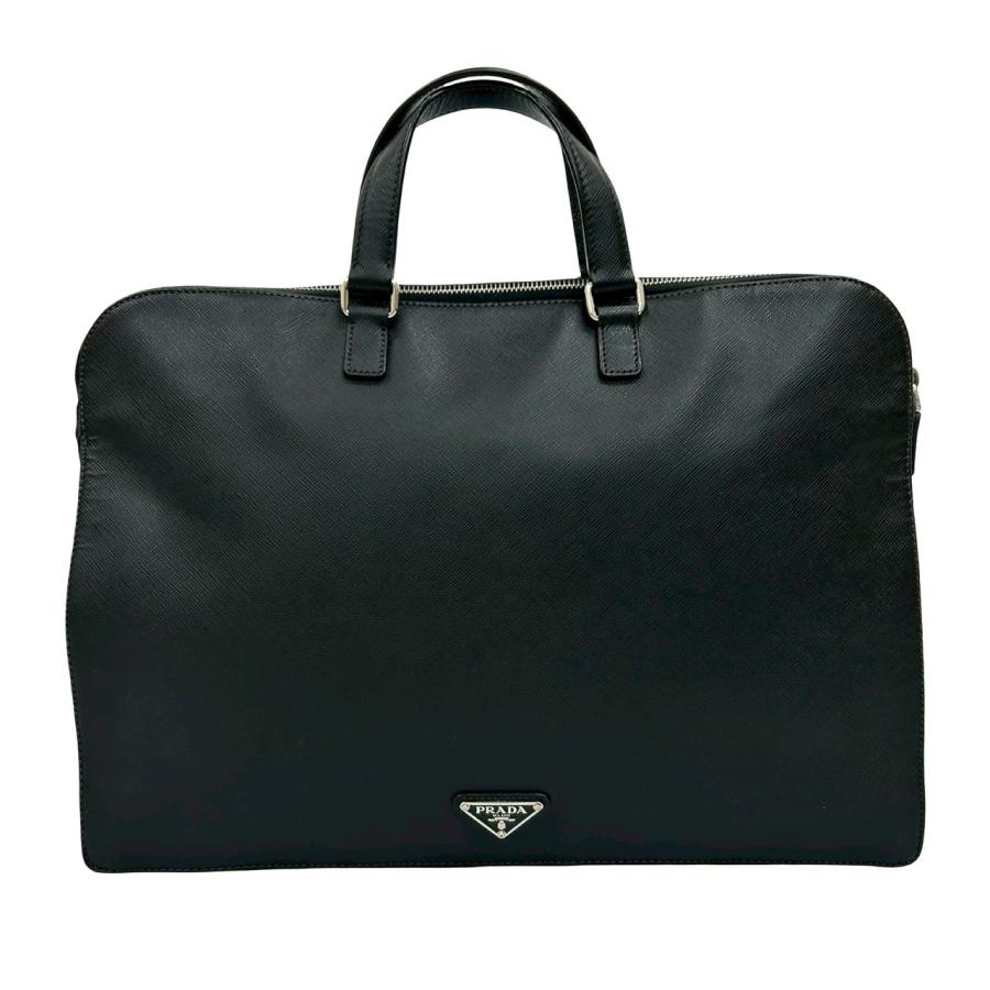 現行 美品 ＊ PRADA サフィアーノ 型押し 三角ロゴ ケース PRADA（プラダ） 極 美品 三角ロゴ 金具 サフィアーノ レザー 本革