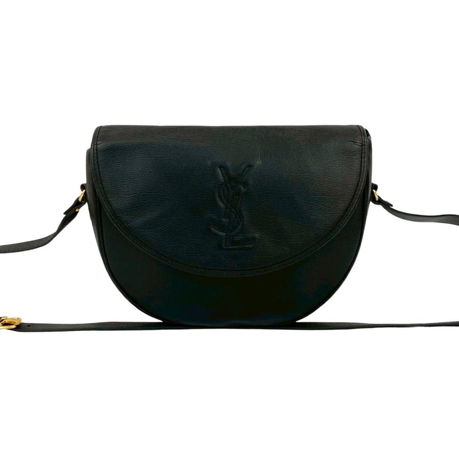 Yves Saint Laurent（イヴ・サンローラン） 極 美品 YSL ロゴ ステッチ