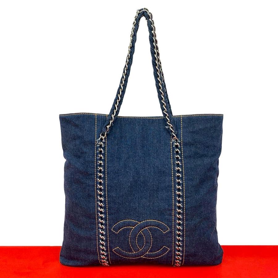 CHANEL（シャネル） 未使用保管品 シール有 10番台 ココマーク デニム 