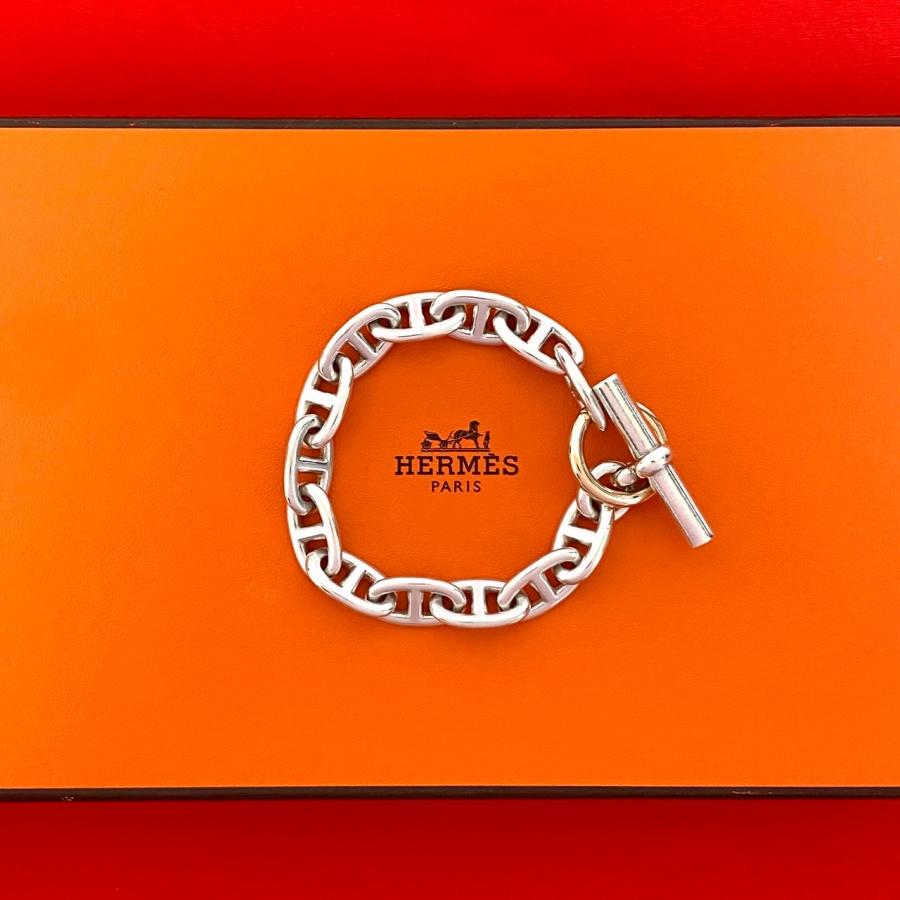 HERMES（エルメス） 極 美品 ヴィンテージ シェーヌダンクル GM 13コマ