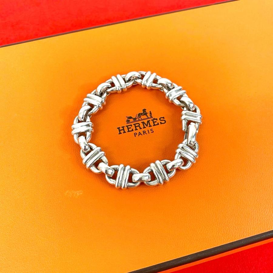 HERMES（エルメス） 極 美品 希少品 ヴィンテージ キュベレー シルバー