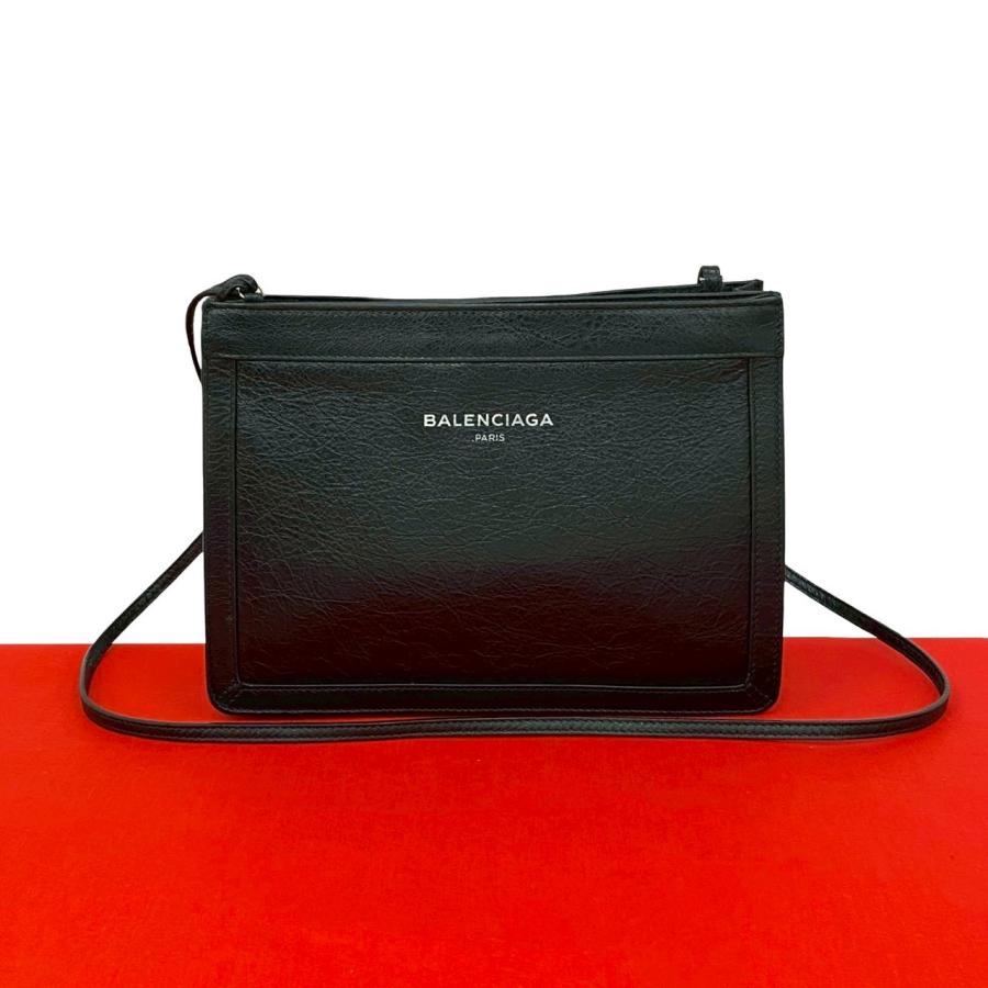 【希少▼極美品】バレンシアガ BALENCIAGA ボディバッグ ショルダー BALENCIAGA（バレンシアガ） 極 美品 希少品 ロゴ レザー 本革 ミニ