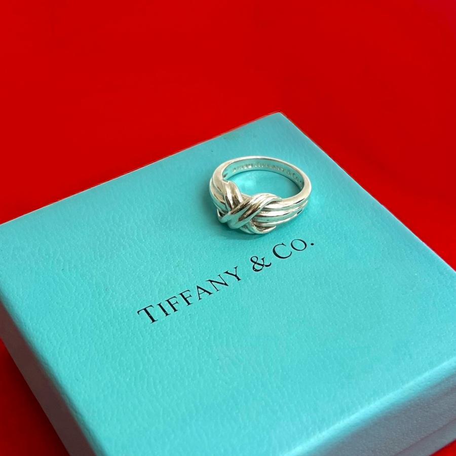 TIFFANY&Co.（ティファニー） 極 美品 シグネチャーリング シルバー925 