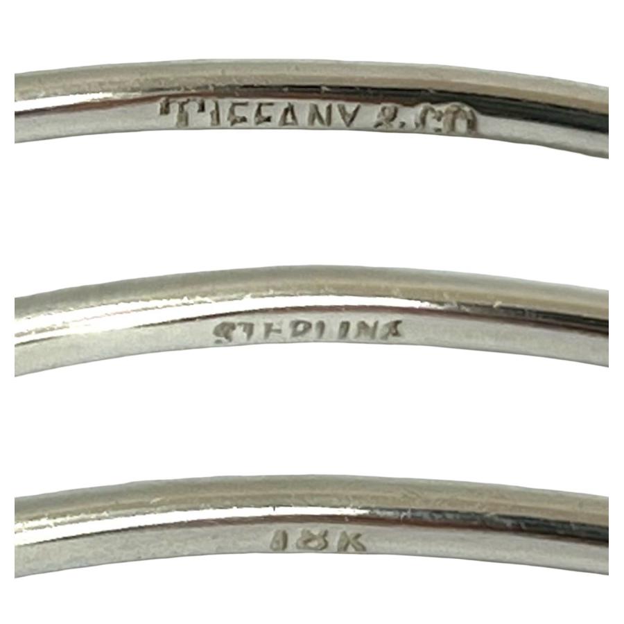 TIFFANY&Co.（ティファニー） 極 美品 フック＆アイ バングル シルバー