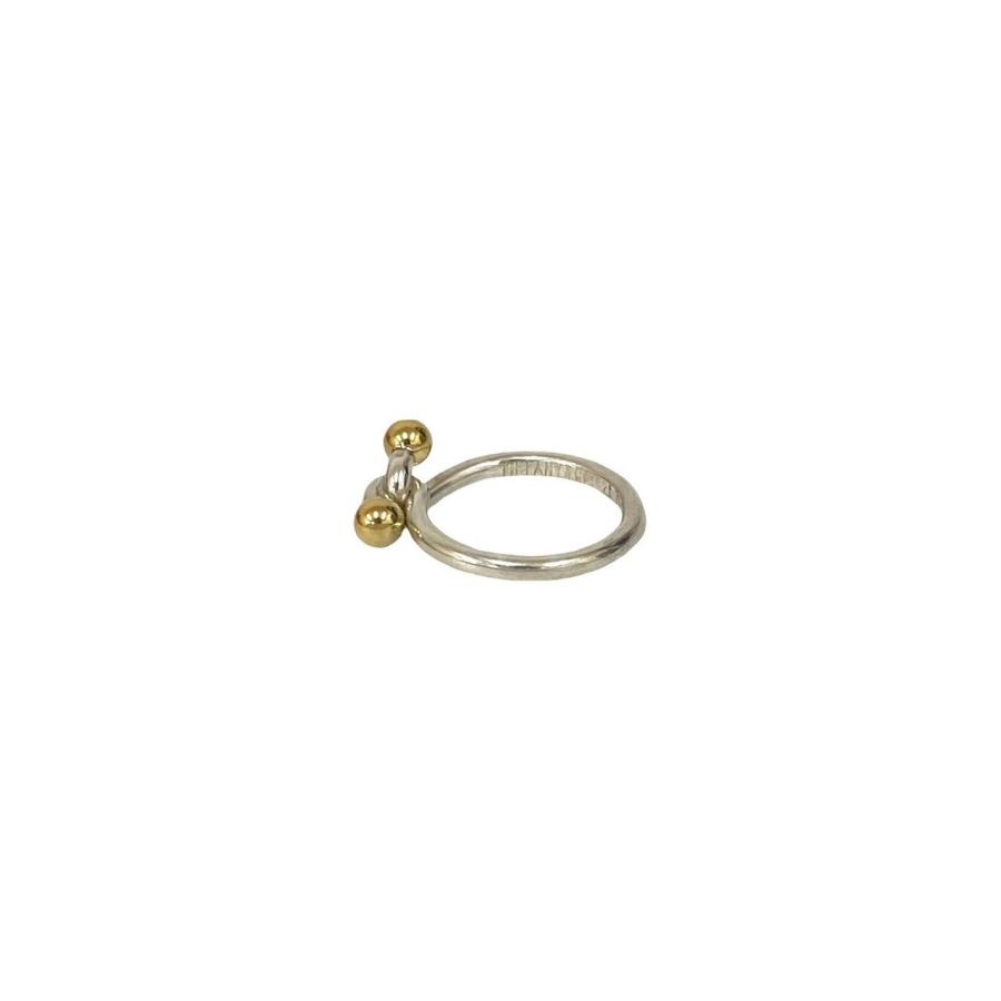 TIFFANY&Co.（ティファニー） 極 美品 ラブノット シルバー925 K18